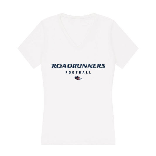 UTSA - NCAA Football : James Walley Jr - Women's V-Neck T-Shirt-0