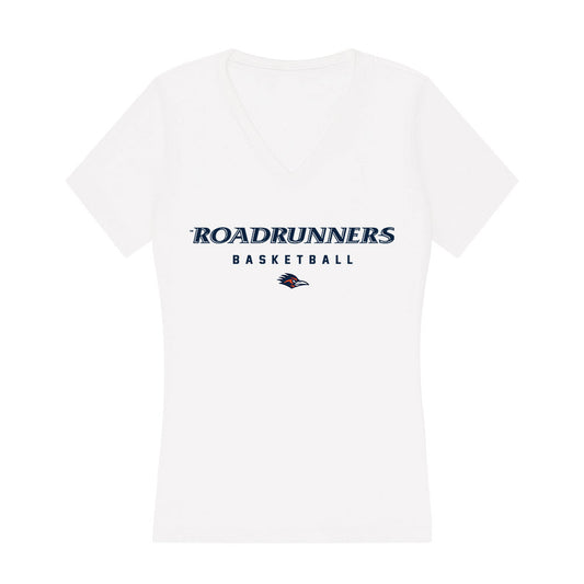 UTSA - NCAA Men's Basketball : Josiah LeGree - Women's V-Neck T-Shirt-0