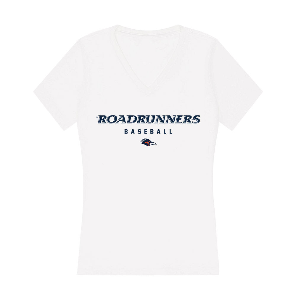 UTSA - NCAA Baseball : Sam Simmons - Women's V-Neck T-Shirt-0