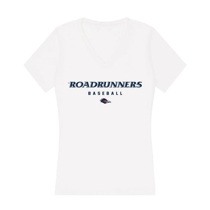 UTSA - NCAA Baseball : Christopher Gutierrez - Women's V-Neck T-Shirt-0