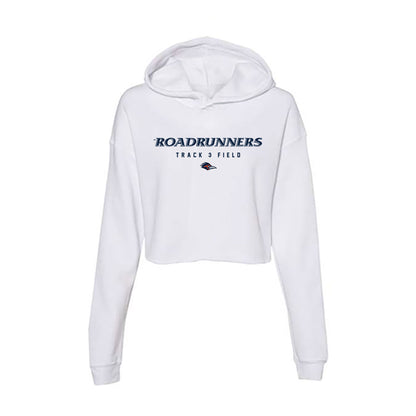 UTSA - NCAA Men's Track & Field : John Williams III - Women's Crop Fleece Hoodie-0