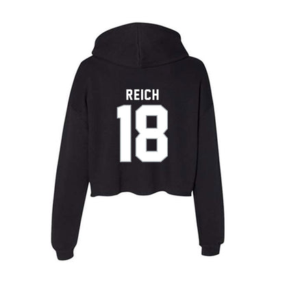 Seton Hall - NCAA Women's Volleyball : Sadie Reich - Women's Crop Fleece Hoodie-1