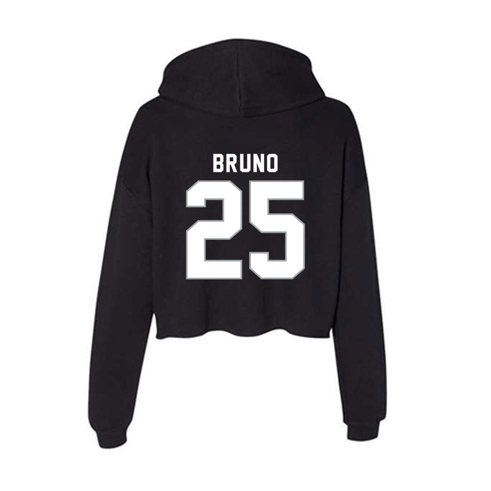 Seton Hall - NCAA Baseball : Gregory Bruno - Women's Crop Fleece Hoodie-1