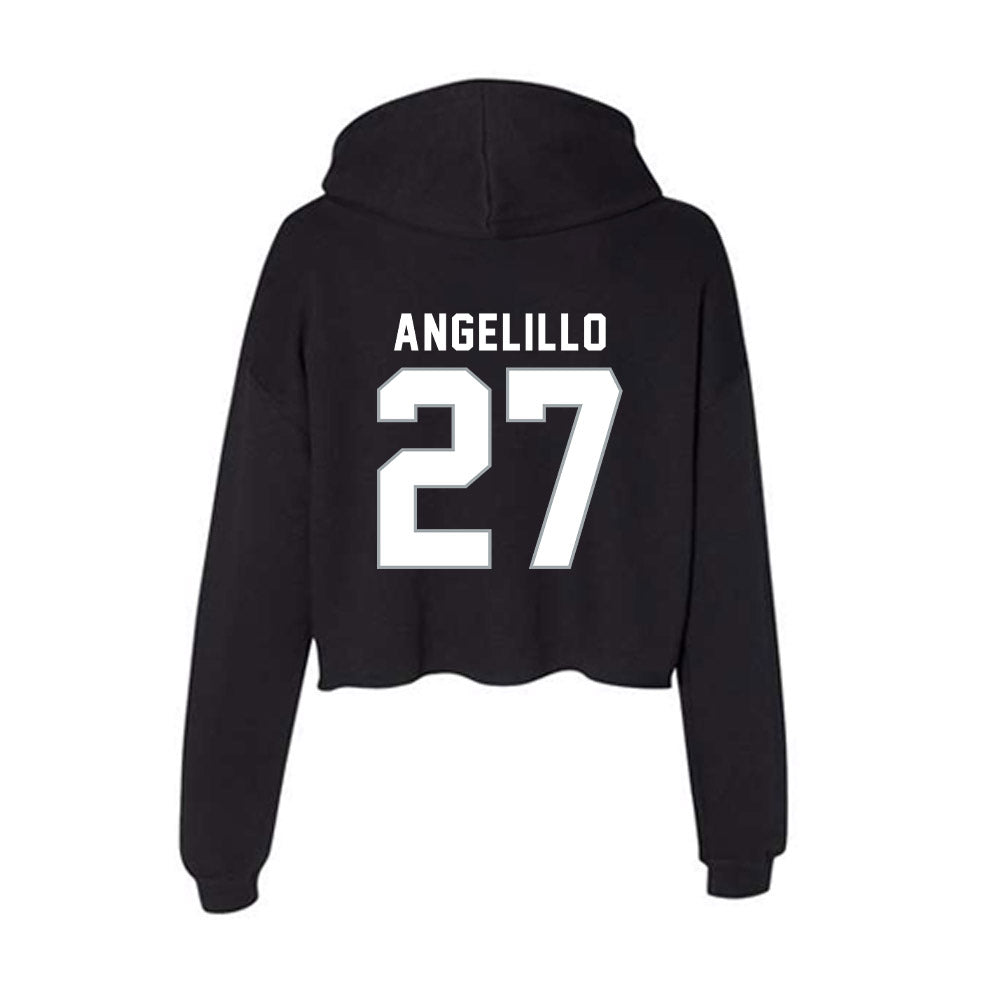 Seton Hall - NCAA Women's Soccer : Gianna Angelillo - Women's Crop Fleece Hoodie-1