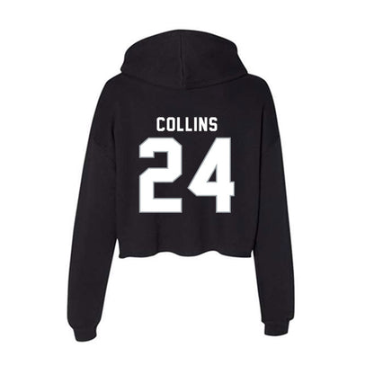 Seton Hall - NCAA Women's Basketball : Trishay Collins - Women's Crop Fleece Hoodie-1