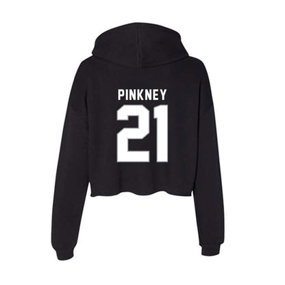 Seton Hall - NCAA Women's Basketball : Shailyn Pinkney - Women's Crop Fleece Hoodie-1