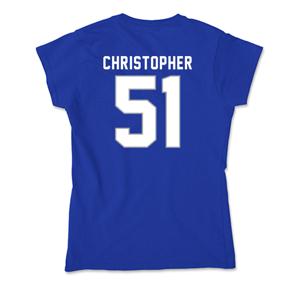 Seton Hall - NCAA Baseball : Mason Christopher - Soft Style Women’s T-Shirt-1