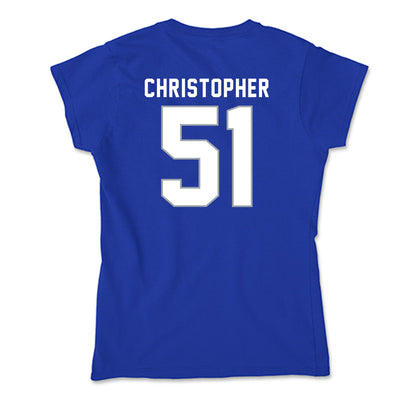 Seton Hall - NCAA Baseball : Mason Christopher - Soft Style Women’s T-Shirt-1