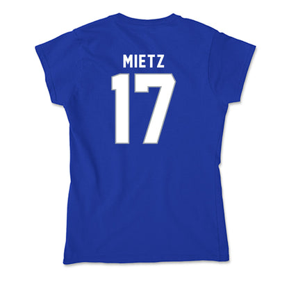 Seton Hall - NCAA Women's Soccer : Macie Mietz - Soft Style Women’s T-Shirt-1