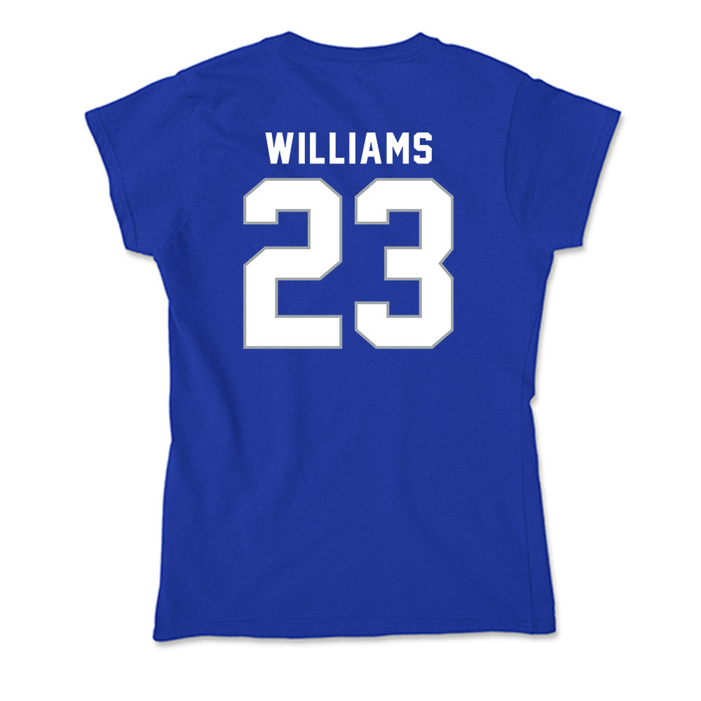  - NCAA Men's Basketball : Michael Williams - Soft Style Women’s T-Shirt-1