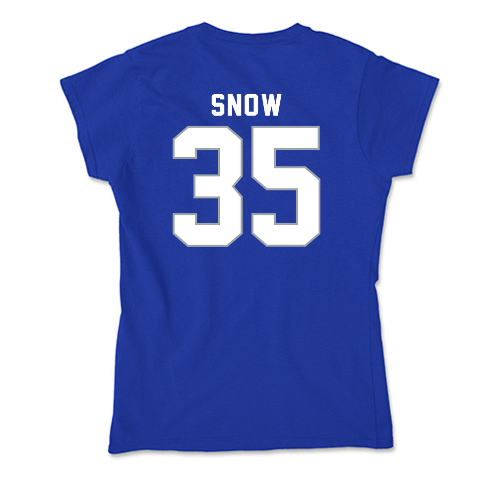 Seton Hall - NCAA Women's Basketball : Jada. Snow - Soft Style Women’s T-Shirt-1
