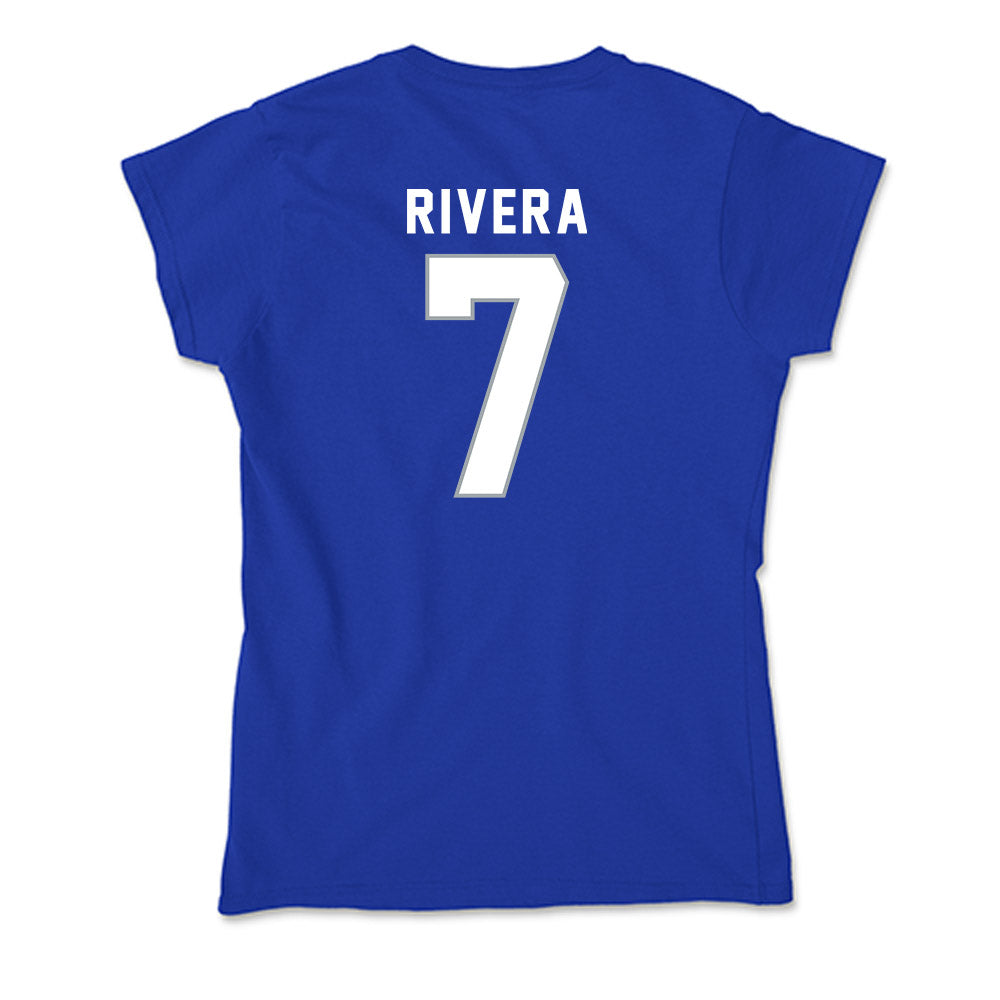 Seton Hall - NCAA Men's Basketball : Joshua Rivera - Soft Style Women’s T-Shirt-1