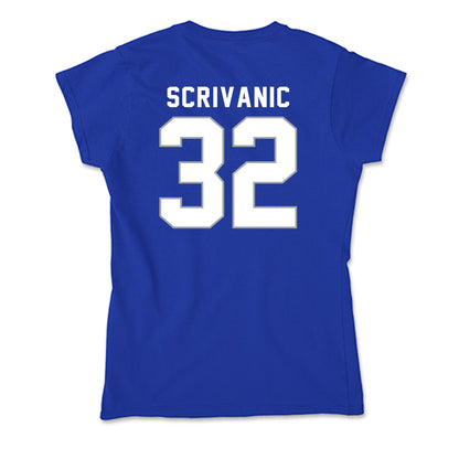 Seton Hall - NCAA Baseball : Frank Scrivanic - Soft Style Women’s T-Shirt-1