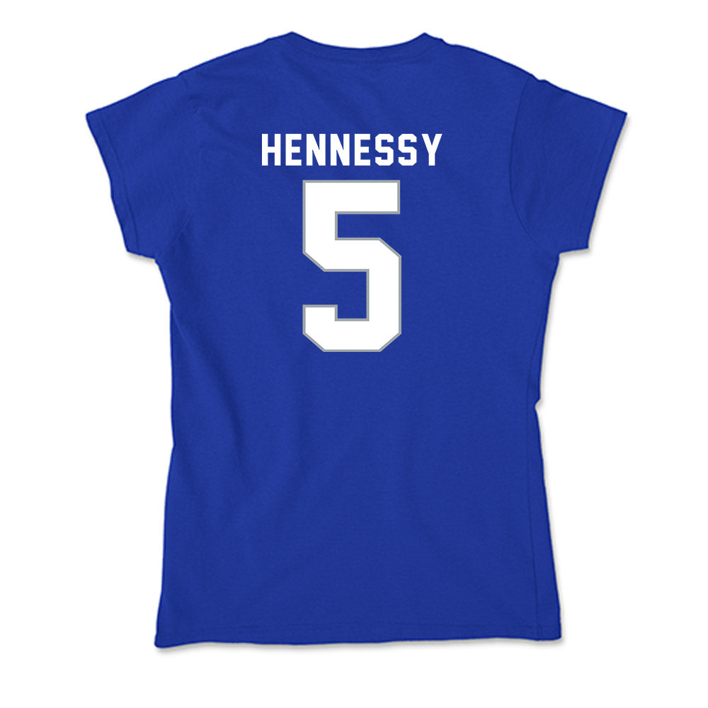 Seton Hall - NCAA Women's Soccer : Danni Hennessy - Soft Style Women’s T-Shirt-1