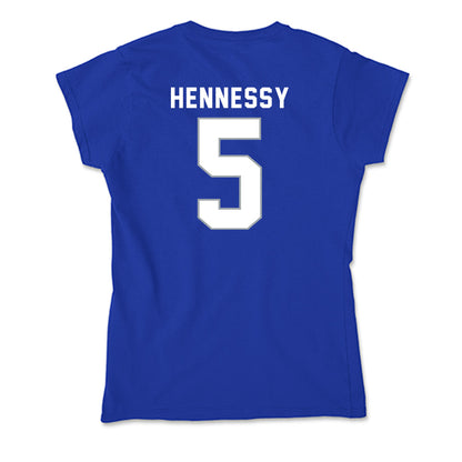 Seton Hall - NCAA Women's Soccer : Danni Hennessy - Soft Style Women’s T-Shirt-1