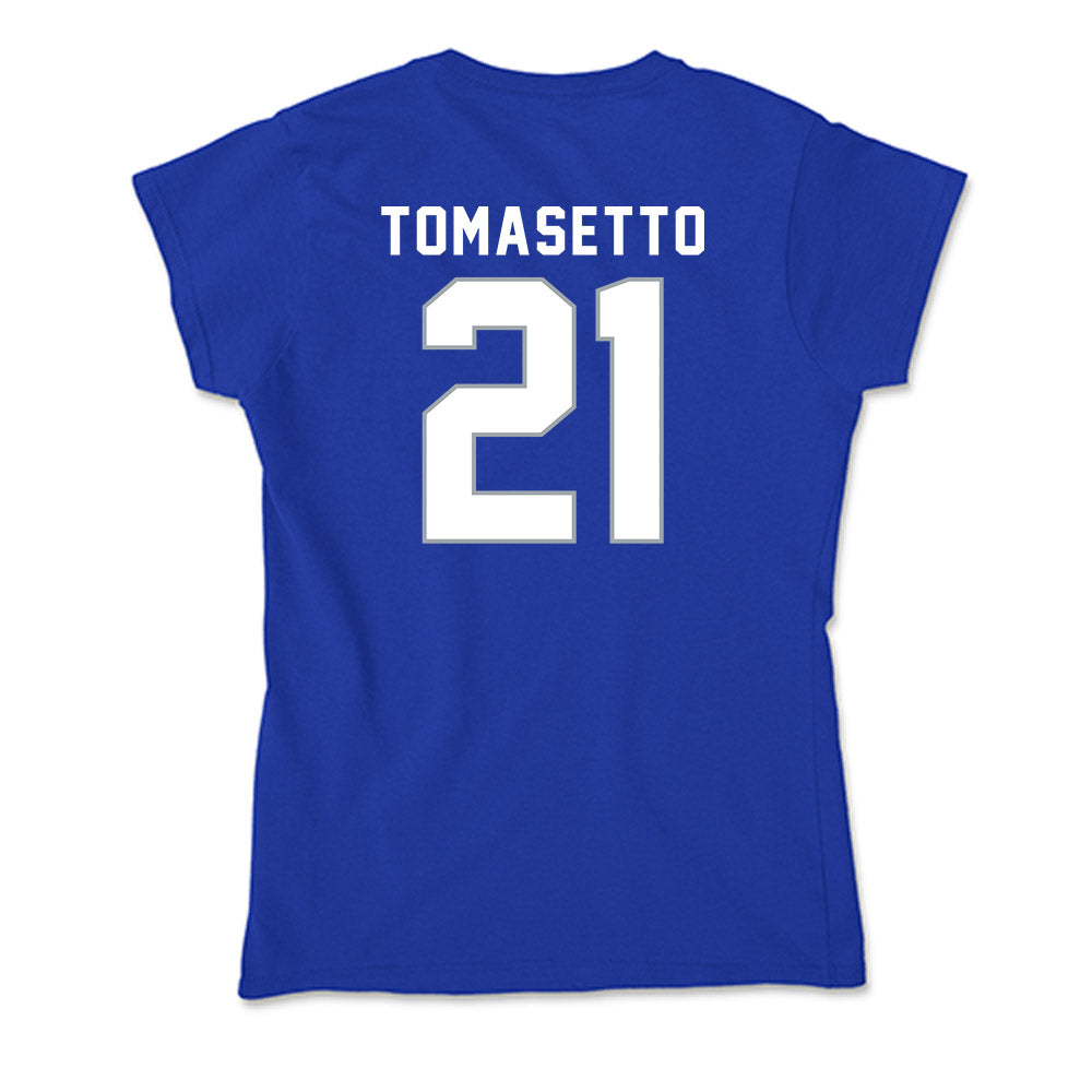 Seton Hall - NCAA Baseball : Nick Tomasetto - Soft Style Women’s T-Shirt-1