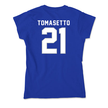 Seton Hall - NCAA Baseball : Nick Tomasetto - Soft Style Women’s T-Shirt-1