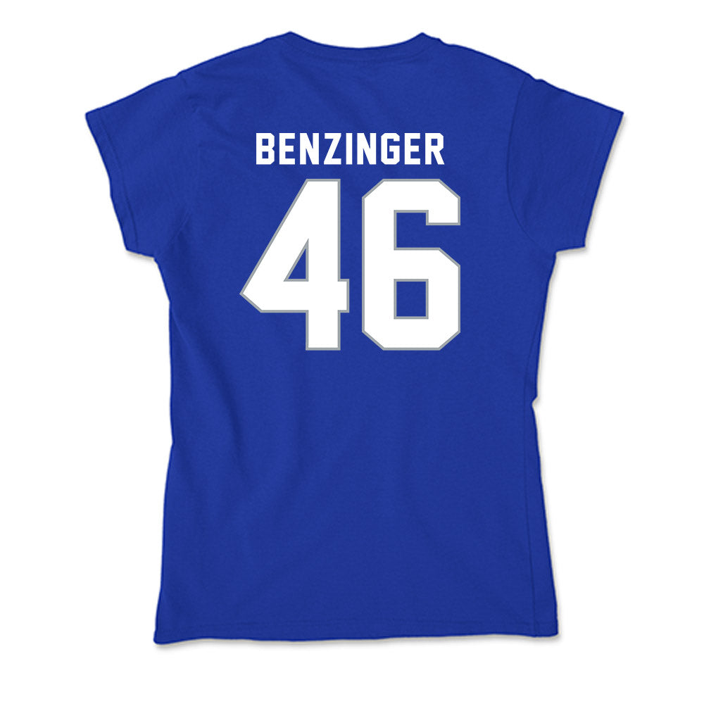 Seton Hall - NCAA Baseball : Derek Benzinger - Soft Style Women’s T-Shirt-1