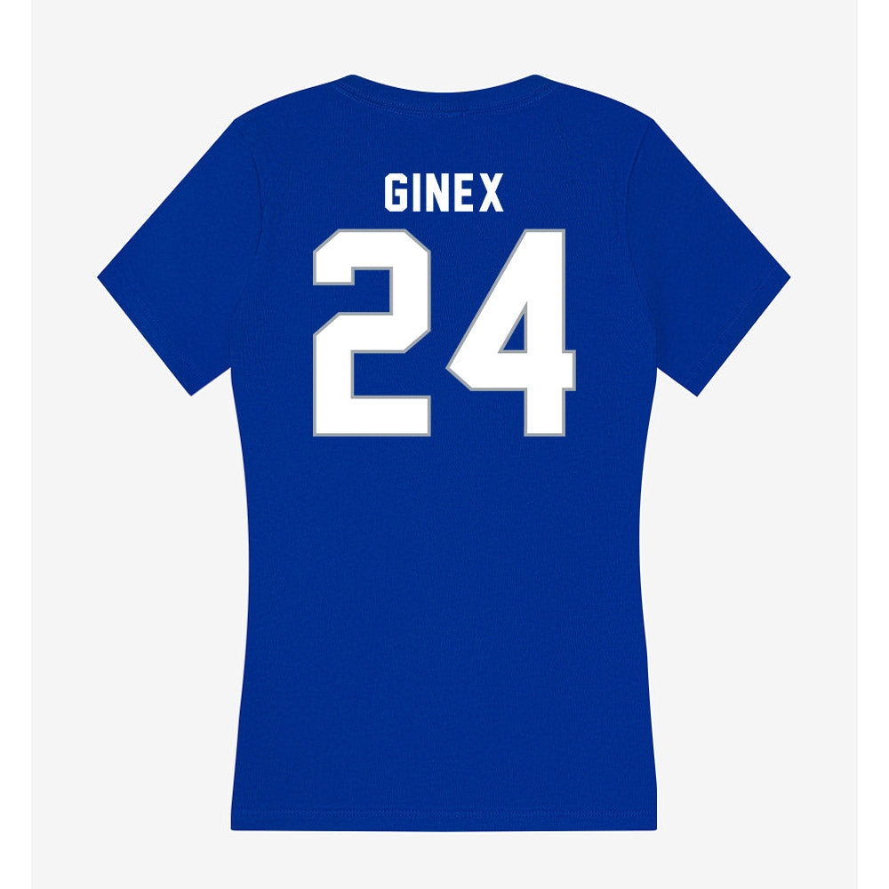 Seton Hall - NCAA Softball : Christina Ginex - Women's V-Neck T-Shirt-1