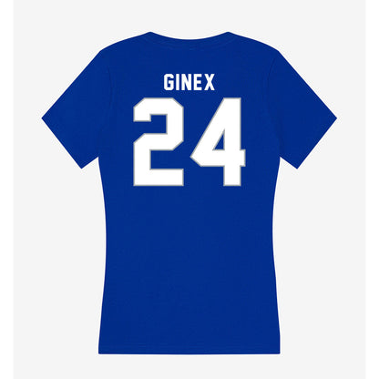Seton Hall - NCAA Softball : Christina Ginex - Women's V-Neck T-Shirt-1
