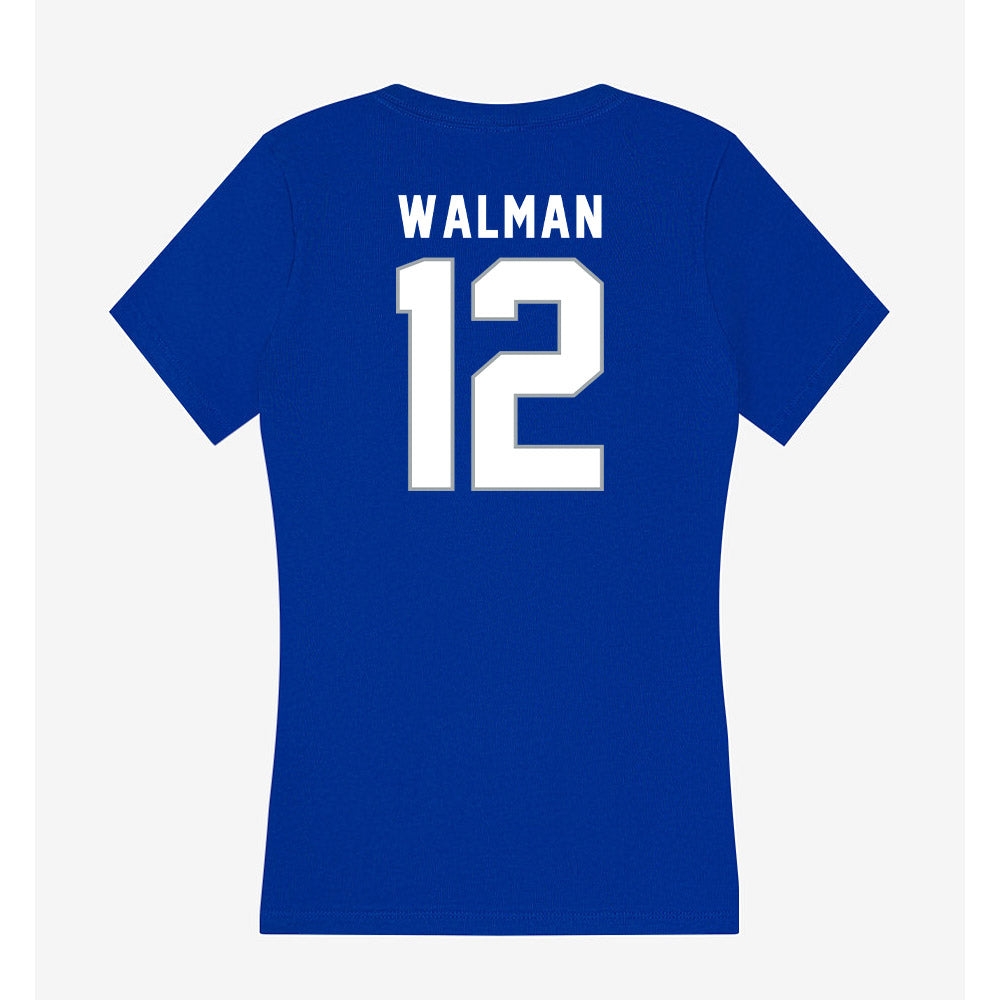 Seton Hall - NCAA Baseball : Jake Walman - Women's V-Neck T-Shirt-1