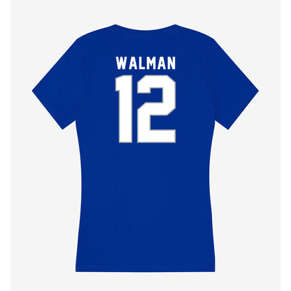 Seton Hall - NCAA Baseball : Jake Walman - Women's V-Neck T-Shirt-1