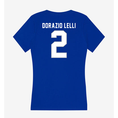 Seton Hall - NCAA Softball : Violet DOrazio Lelli - Women's V-Neck T-Shirt-1