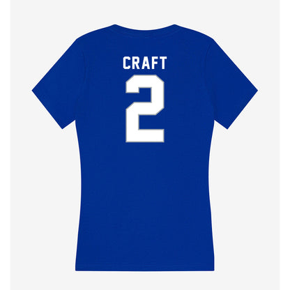 Seton Hall - NCAA Women's Basketball : Jakahla Craft - Women's V-Neck T-Shirt-1