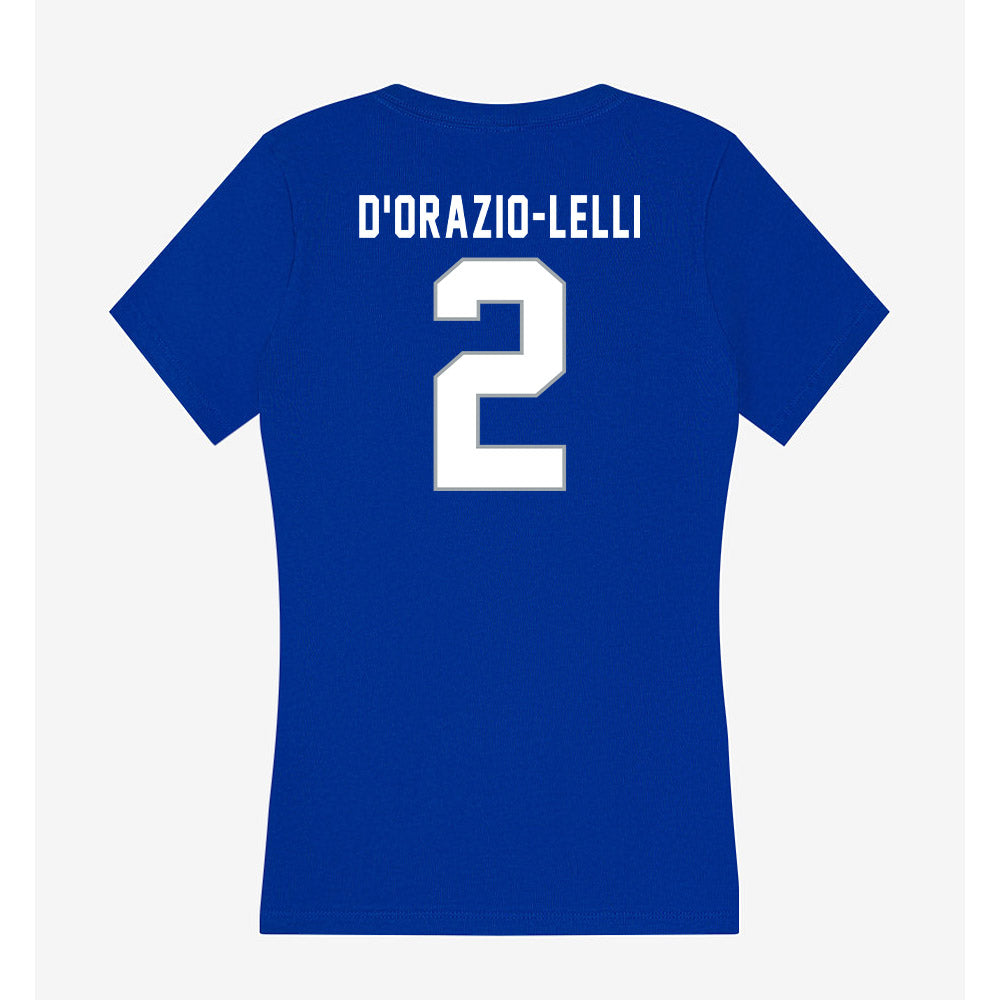 Seton Hall - NCAA Softball : Violet D’Orazio-Lelli - Women's V-Neck T-Shirt-1