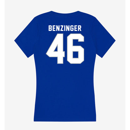 Seton Hall - NCAA Baseball : Derek Benzinger - Women's V-Neck T-Shirt-1