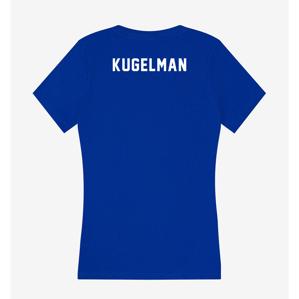 Seton Hall - NCAA Women's Swimming & Diving : Amy Kugelman - Women's V-Neck T-Shirt-1