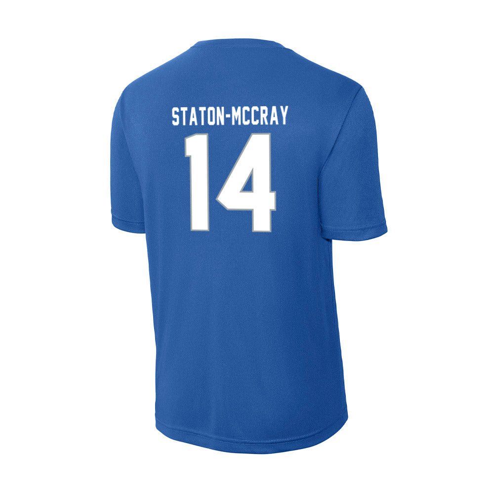 Seton Hall - NCAA Men's Basketball : AJ Staton-McCray - Activewear T-Shirt-1