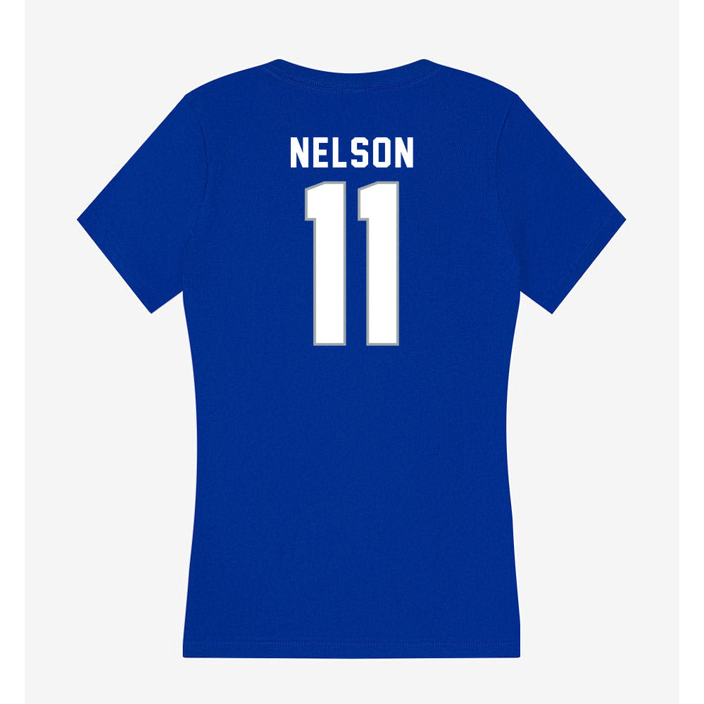 Seton Hall - NCAA Women's Volleyball : Rylee Nelson - Women's V-Neck T-Shirt-1
