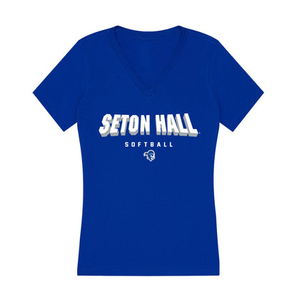 Seton Hall - NCAA Softball : Violet D’Orazio-Lelli - Women's V-Neck T-Shirt-0