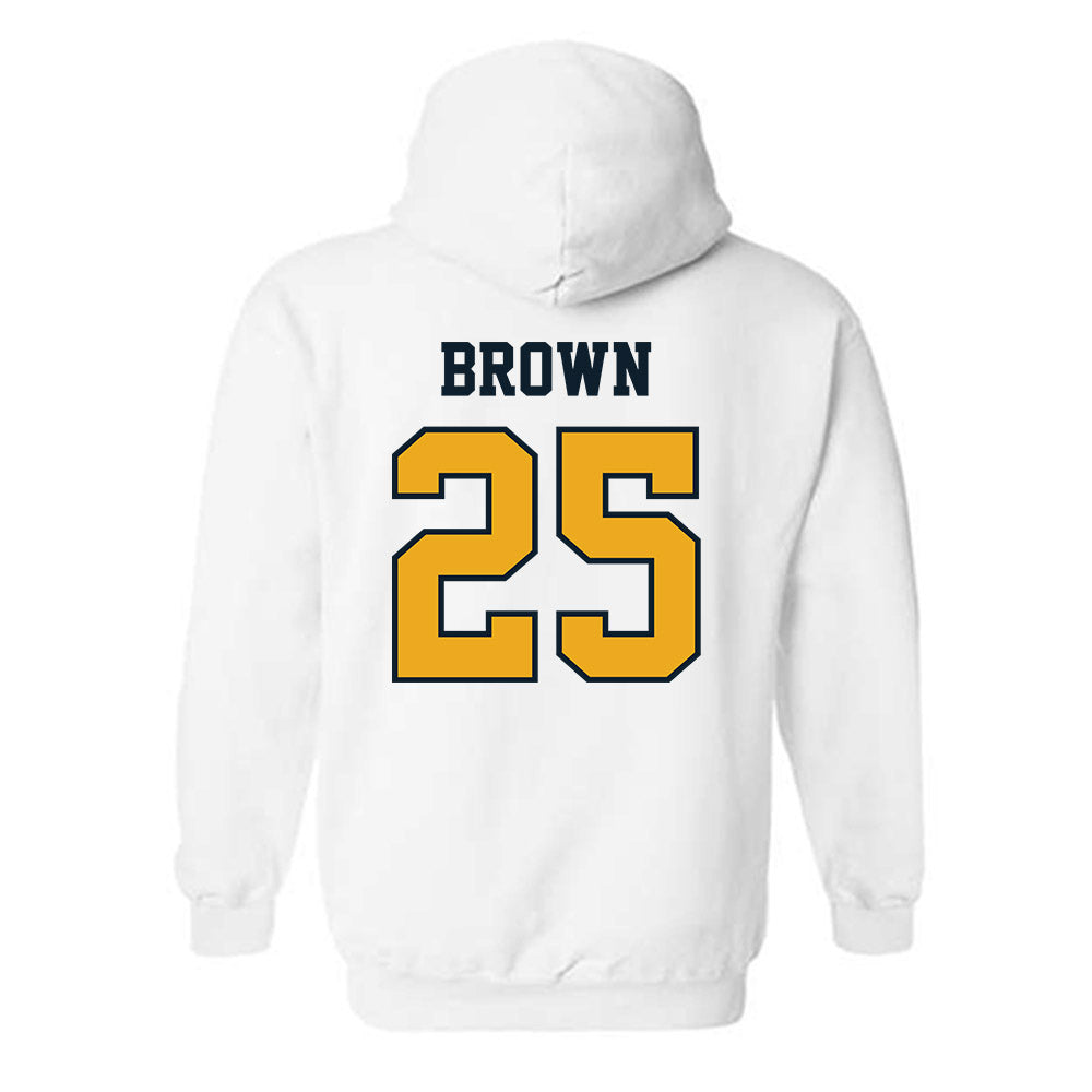 ETBU - NCAA Men's Basketball : Kendric Brown - Classic Shersey Hooded Sweatshirt-1