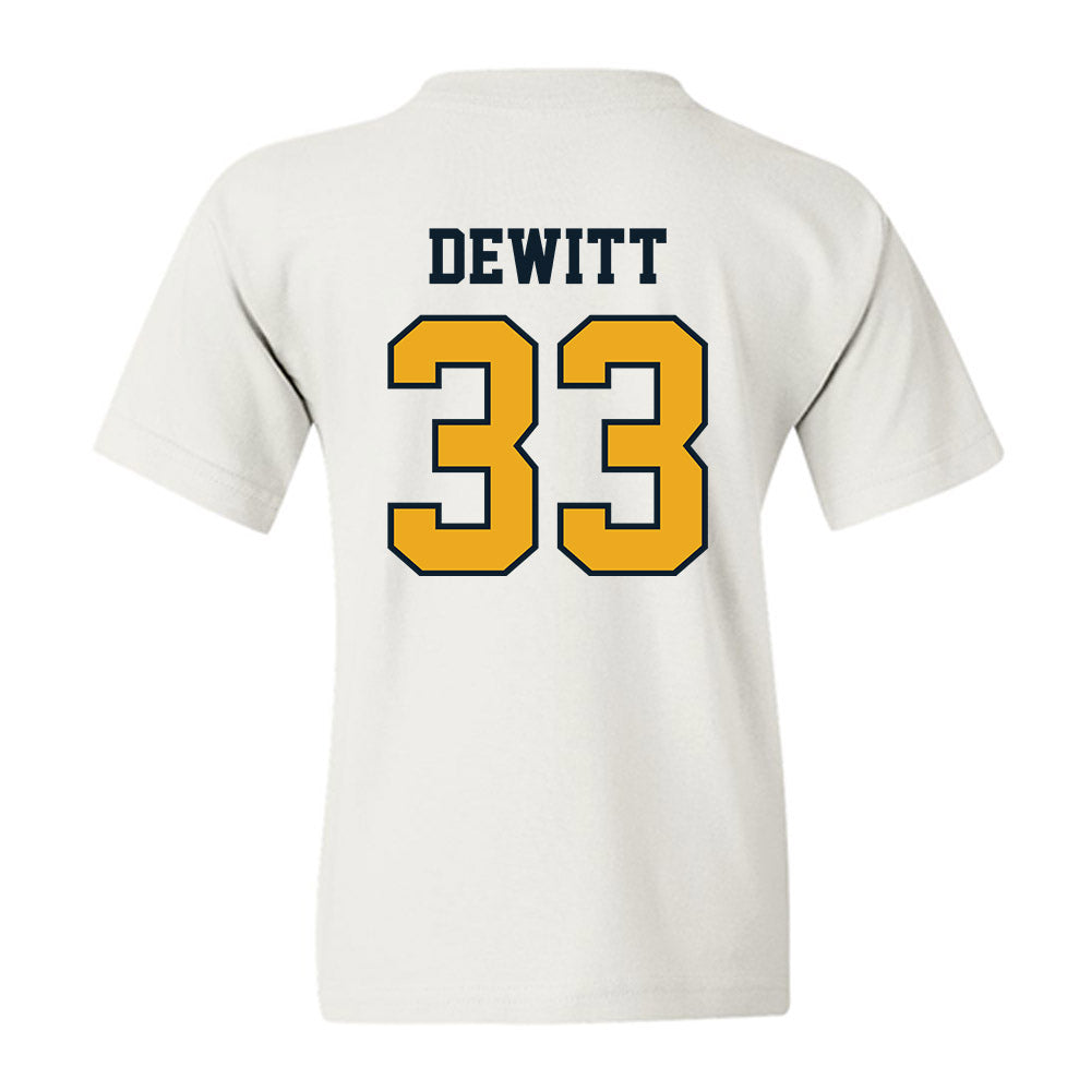 ETBU - NCAA Baseball : Jace DeWitt - Classic Shersey Youth T-Shirt-1