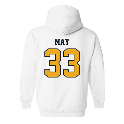 ETBU - NCAA Baseball : Carter May - Classic Shersey Hooded Sweatshirt-1