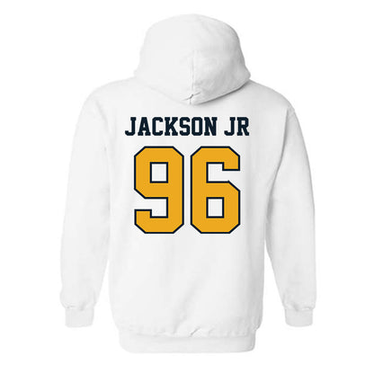ETBU - NCAA Football : Jamaal Jackson Jr - Classic Shersey Hooded Sweatshirt-1