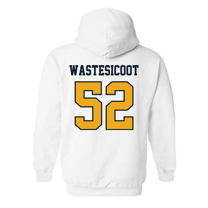 ETBU - NCAA Men's Lacrosse : Ryder Wastesicoot - Classic Shersey Hooded Sweatshirt-1