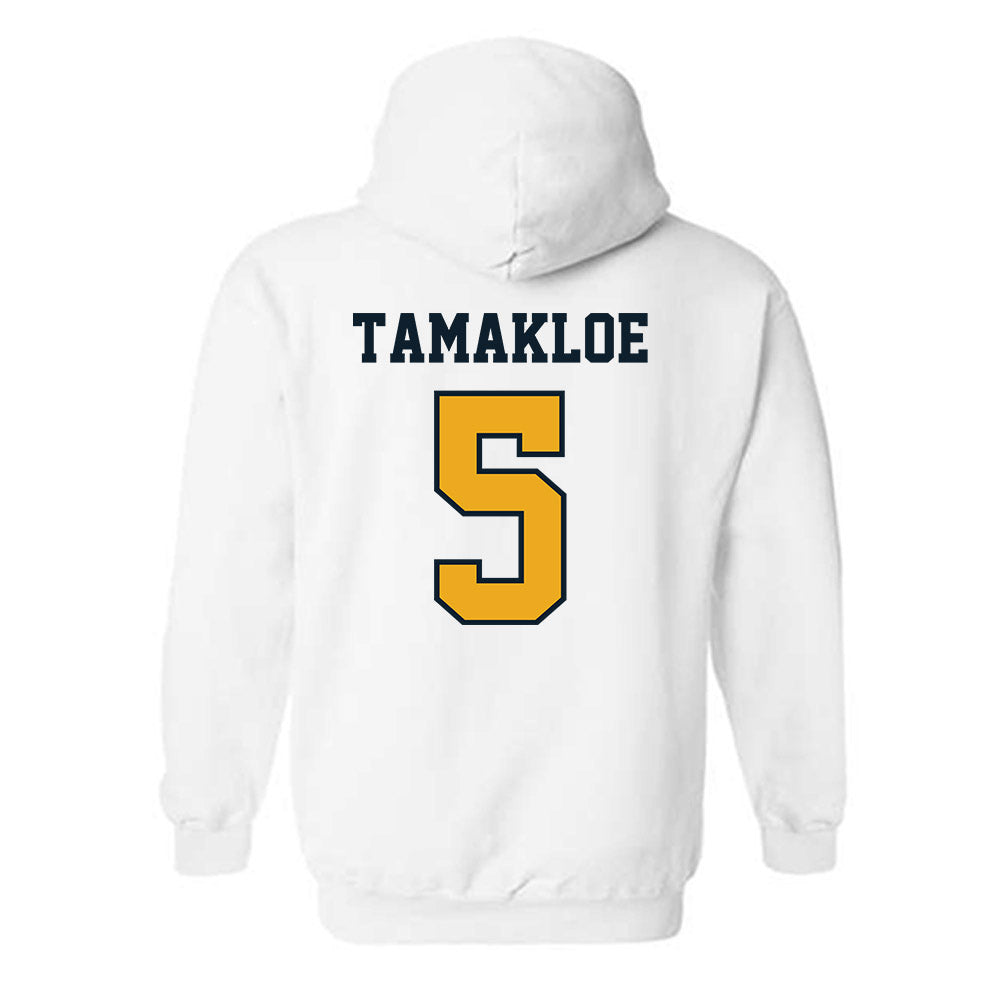 ETBU - NCAA Football : Seyram Tamakloe - Classic Shersey Hooded Sweatshirt-1