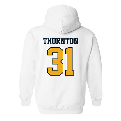ETBU - NCAA Baseball : Isaac Thornton - Classic Shersey Hooded Sweatshirt-1