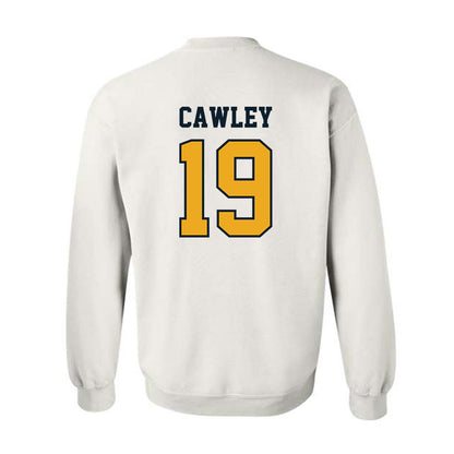 ETBU - NCAA Acrobatics & Tumbling : Annalise Cawley - Classic Shersey Crewneck Sweatshirt-1