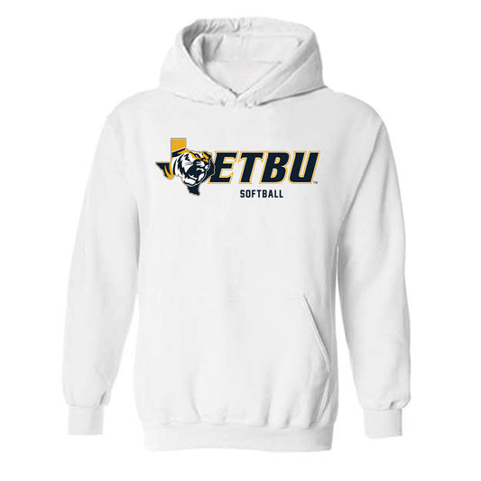 ETBU - NCAA Softball : Maddie Melton - Classic Shersey Hooded Sweatshirt-0