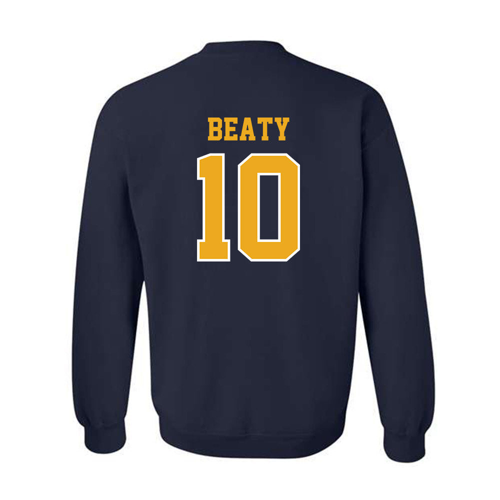 ETBU - NCAA Baseball : William Beaty - Classic Shersey Crewneck Sweatshirt-1