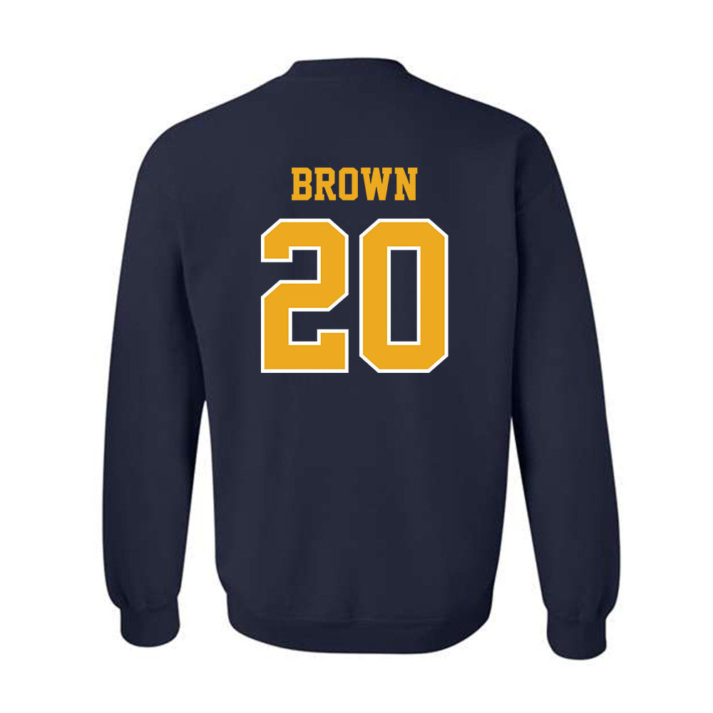 ETBU - NCAA Acrobatics & Tumbling : Reagan Brown - Classic Shersey Crewneck Sweatshirt-1