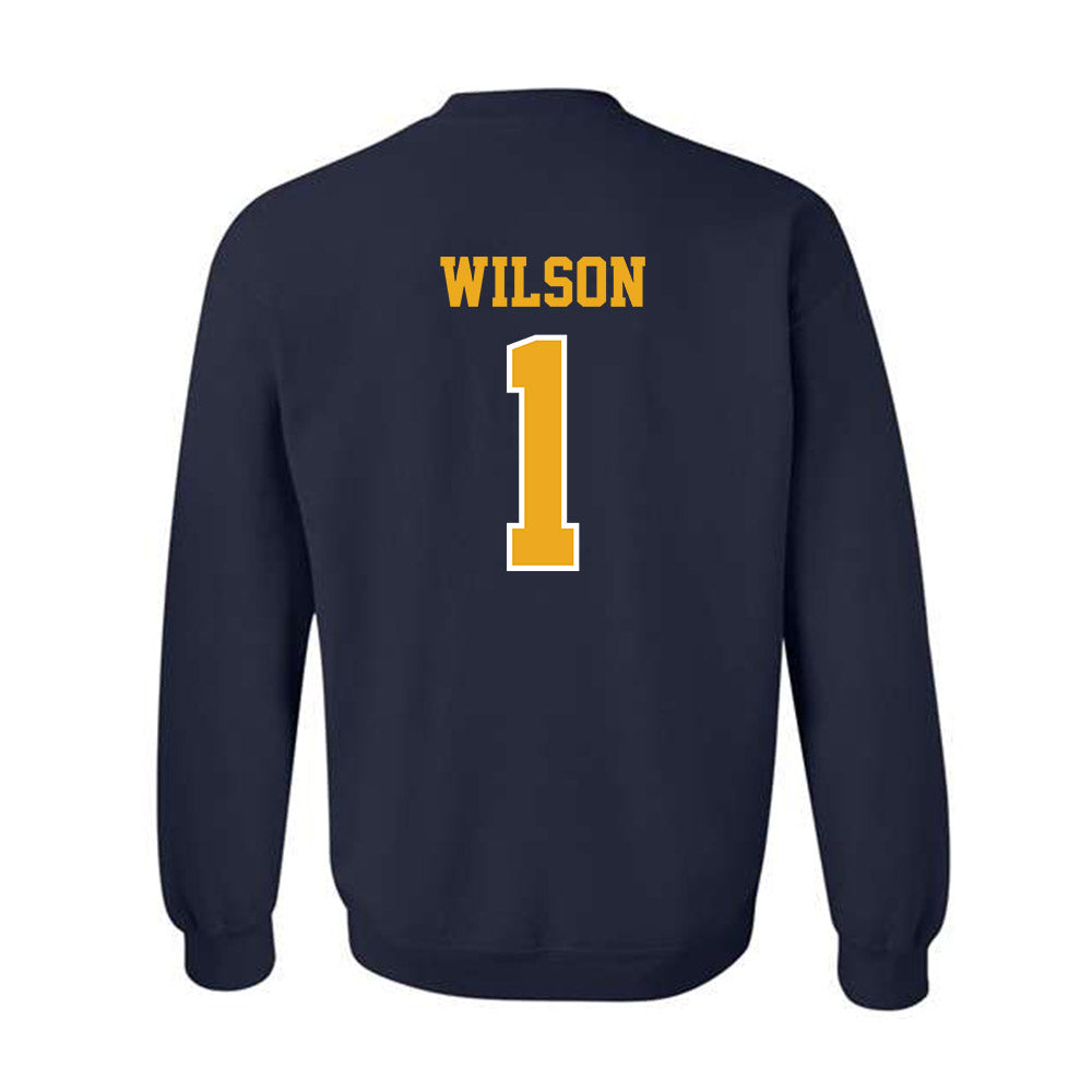 ETBU - NCAA Football : Colton Wilson - Classic Shersey Crewneck Sweatshirt-1