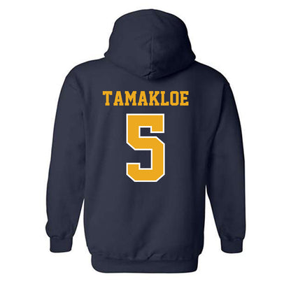 ETBU - NCAA Football : Seyram Tamakloe - Classic Shersey Hooded Sweatshirt-1