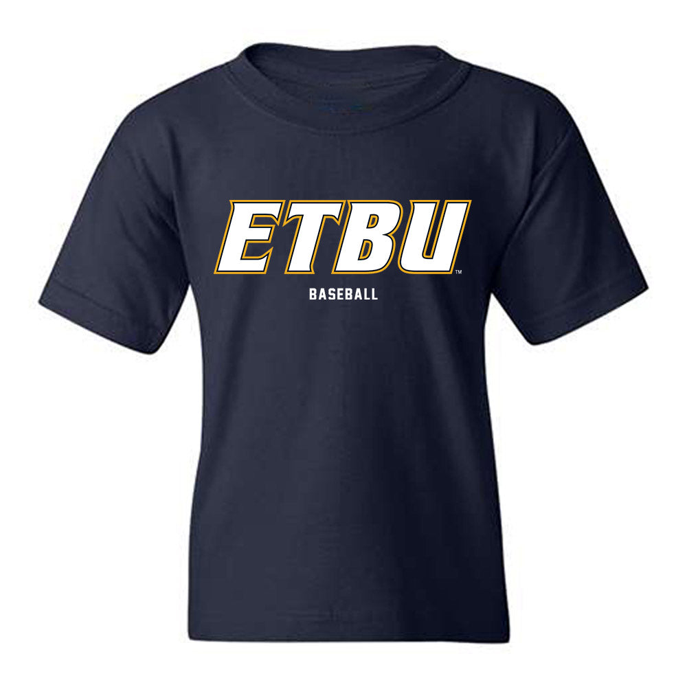 ETBU - NCAA Baseball : Raef Wright - Classic Shersey Youth T-Shirt-0