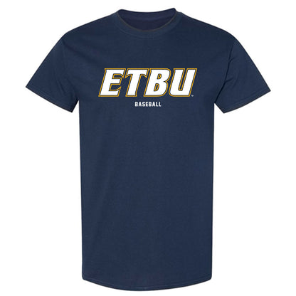 ETBU - NCAA Baseball : Joshua Szabo - Classic Shersey T-Shirt-0