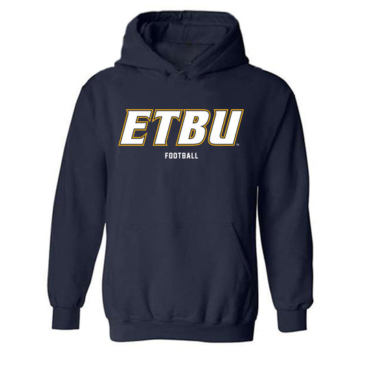 ETBU - NCAA Football : Marc Stephens Jr. - Classic Shersey Hooded Sweatshirt-0
